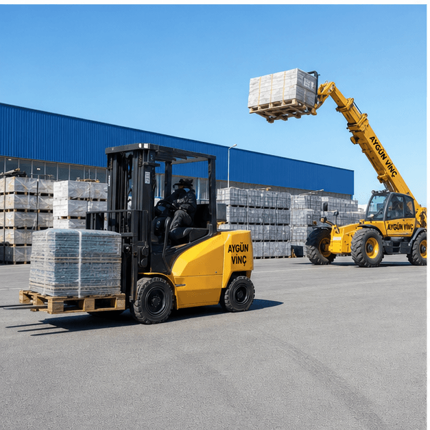 Depo Tipi Forklift Vinç Plus
