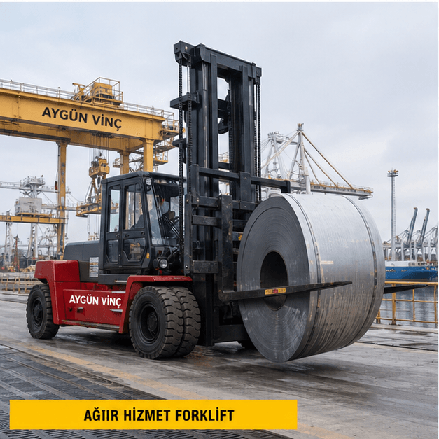 Forklift Vinç Plus operasyonu